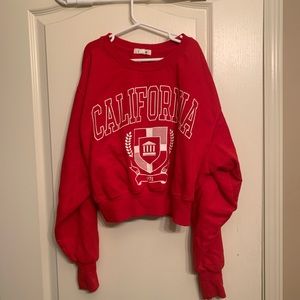 💋 SALE ! Cropped crewneck